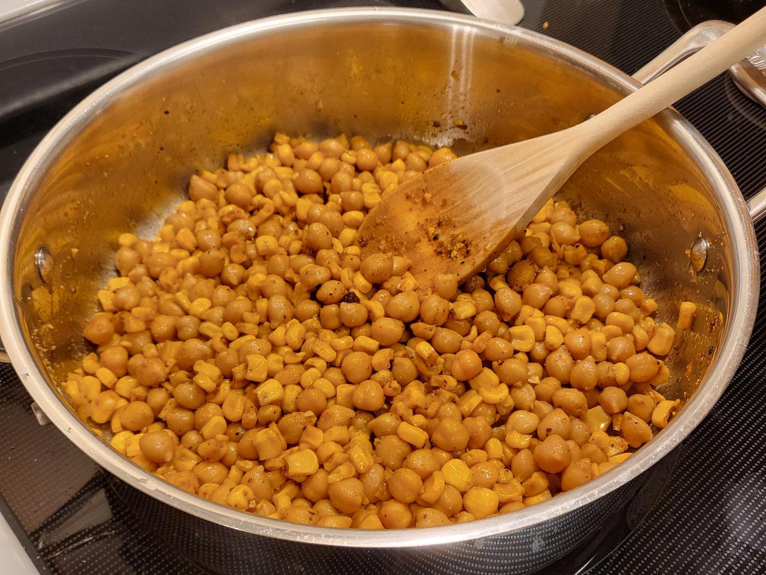 Smoky Chickpeas & Corn